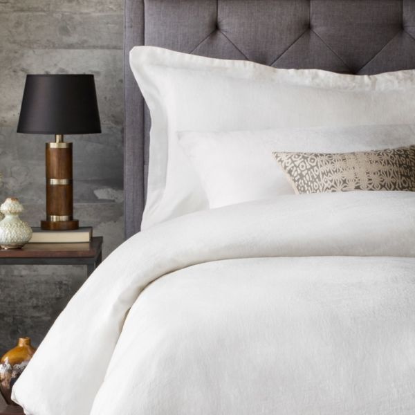 Malouf Set Duvet Lino Frances White